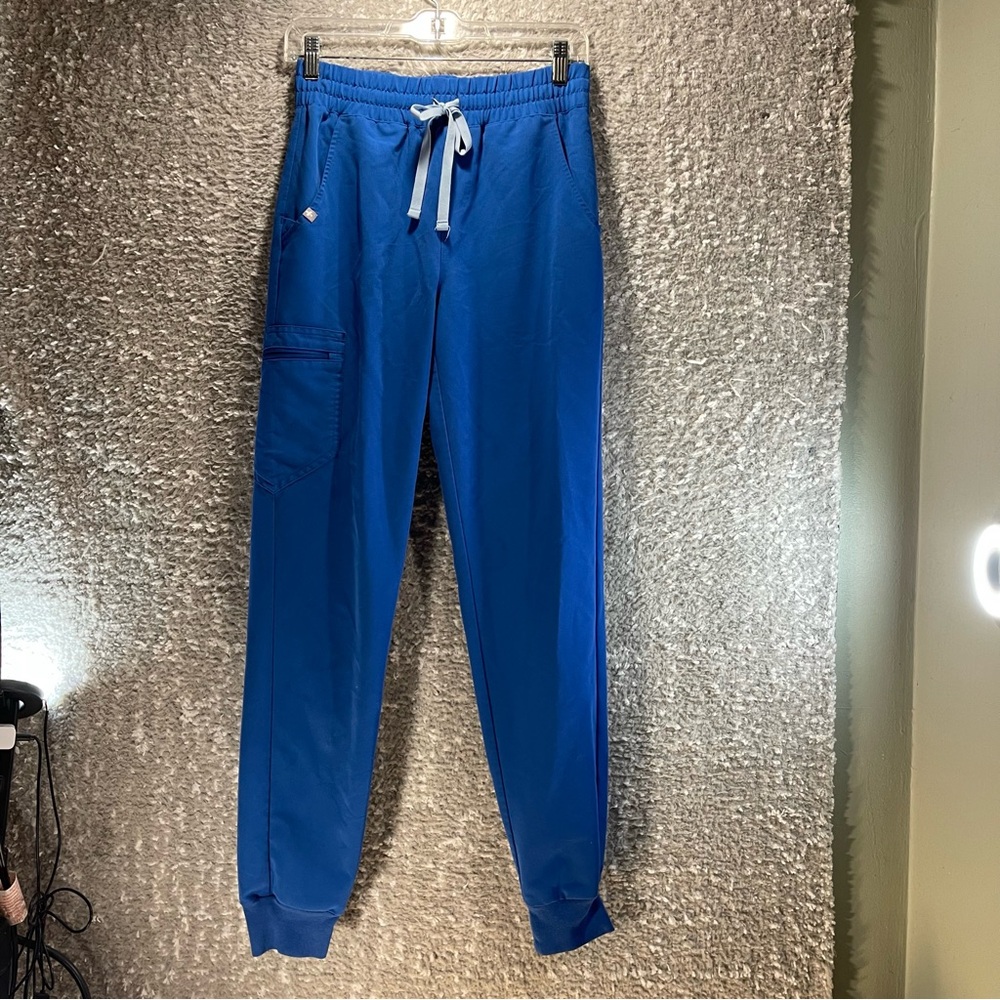 FIGS Technical Zamora Jogger Scrub Blue Size XS READ